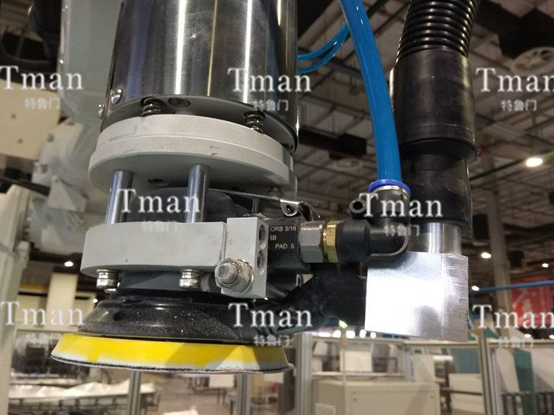 复合材料表面自动打磨工作站